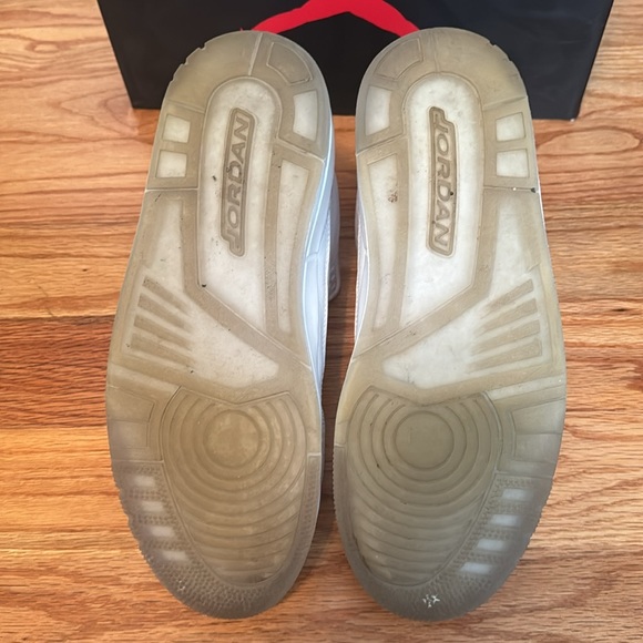 Mens Nike Air Jordan III Retro “Triple White” sz11.5 Desdstock VNDS Good Quality - Picture 7 of 14